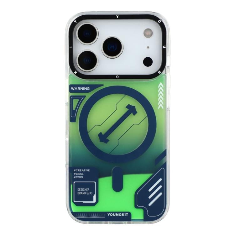 For iPhone 17 Pro Max YOUNGKIT Galaxy-Rainbow Series Magnetic Phone Case