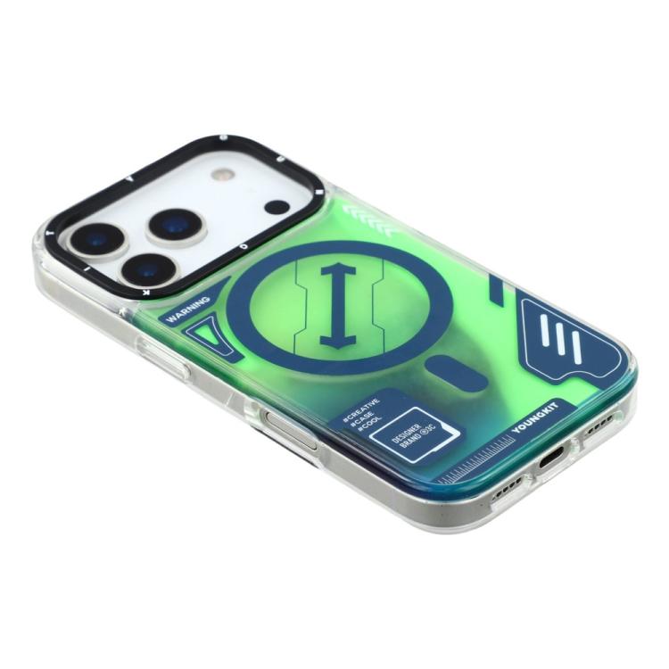 For iPhone 17 Pro Max YOUNGKIT Galaxy-Rainbow Series Magnetic Phone Case