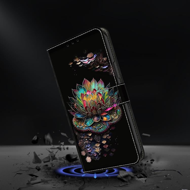 For Google Pixel 10 / 10 Pro / 9 / 9 Pro Crystal-Like Painted Vegan Leather Phone Case
