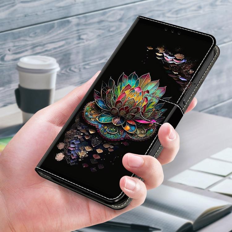 For Google Pixel 10 / 10 Pro / 9 / 9 Pro Crystal-Like Painted Vegan Leather Phone Case