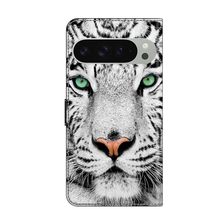 For Google Pixel 10 / 10 Pro / 9 / 9 Pro Crystal-Like Painted Vegan Leather Phone Case