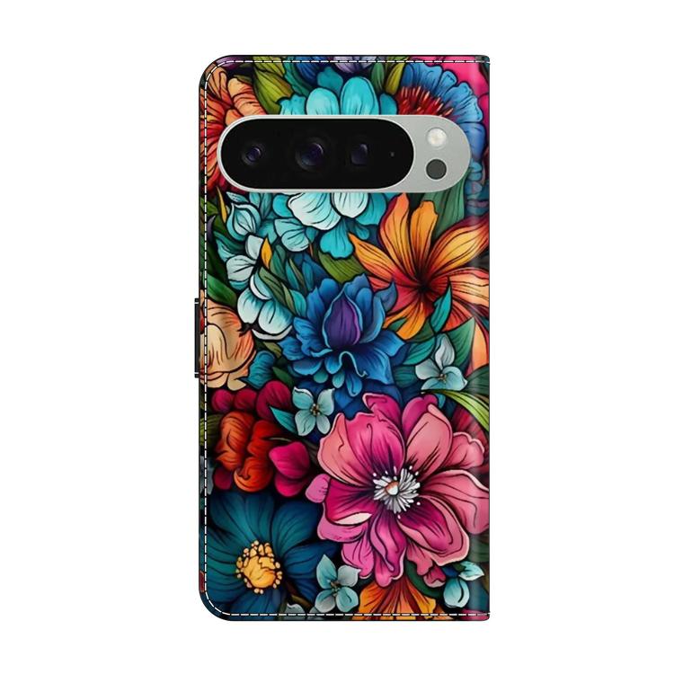 For Google Pixel 10 / 10 Pro / 9 / 9 Pro Crystal-Like Painted Vegan Leather Phone Case
