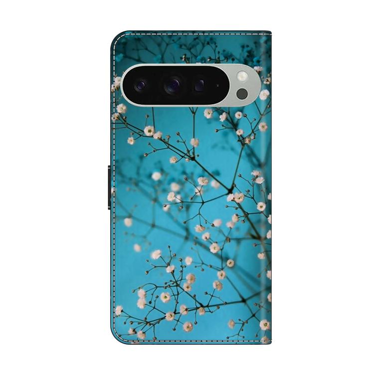 For Google Pixel 10 / 10 Pro / 9 / 9 Pro Crystal-Like Painted Vegan Leather Phone Case