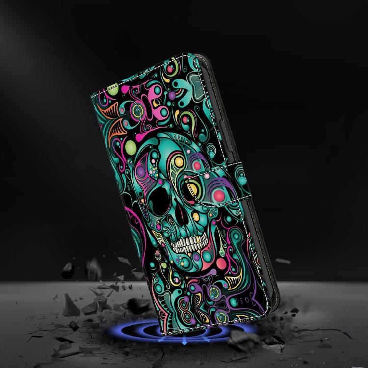 For Google Pixel 10 / 10 Pro / 9 / 9 Pro Crystal-Like Painted Vegan Leather Phone Case