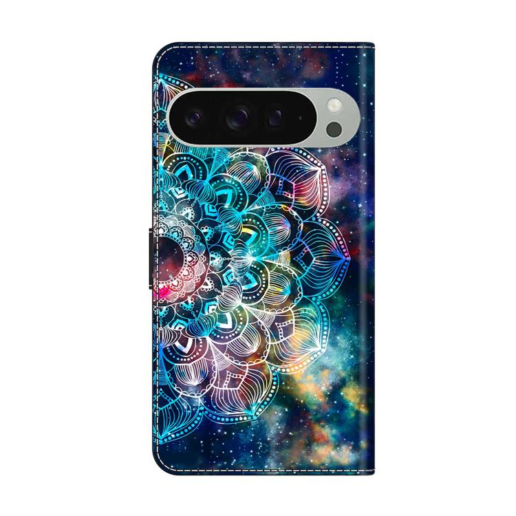For Google Pixel 10 / 10 Pro / 9 / 9 Pro Crystal-Like Painted Vegan Leather Phone Case