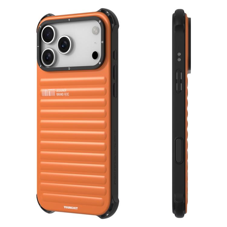For iPhone 17 Pro YOUNGKIT True Color Suitcase Texture IMD TPU Magnetic Phone Case