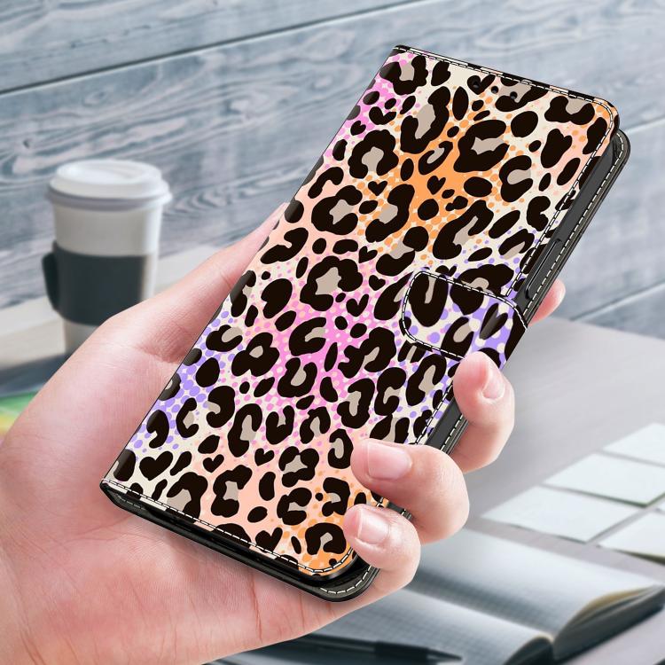 For Sony Xperia 1 VI Crystal-Like Painted Vegan Leather Phone Case
