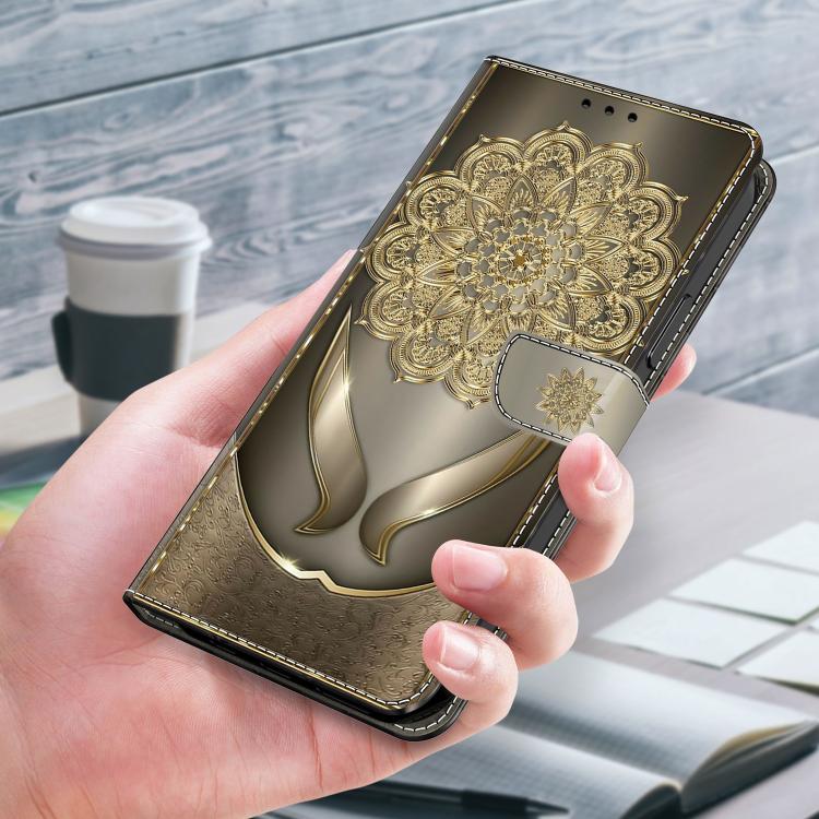 For Sony Xperia 10 VI Crystal-Like Painted Vegan Leather Phone Case