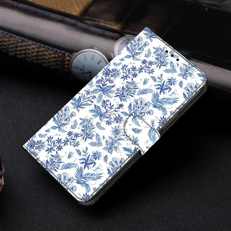 For Sony Xperia 10 VI Crystal-Like Painted Vegan Leather Phone Case
