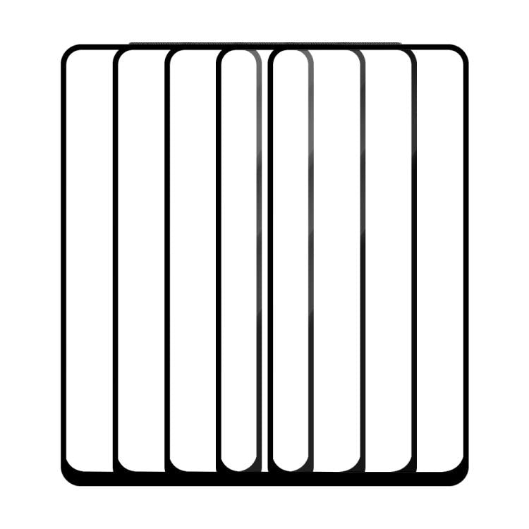 For itel S24 5pcs / Pack Do As You Wish Silk Screen Printed HD Tempered Glass Film - Black