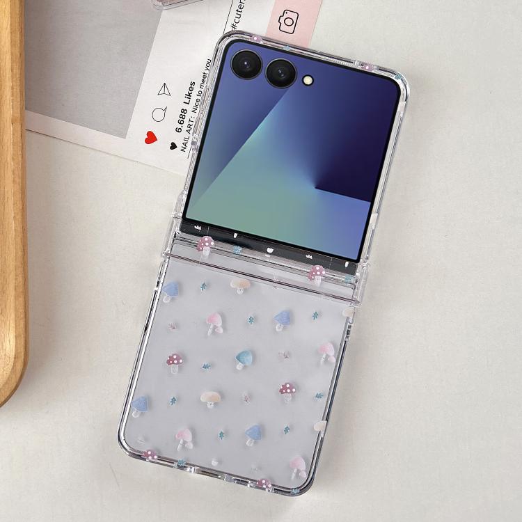 For Samsung Galaxy Z Flip7 5G Mushroom Pattern Phone Case