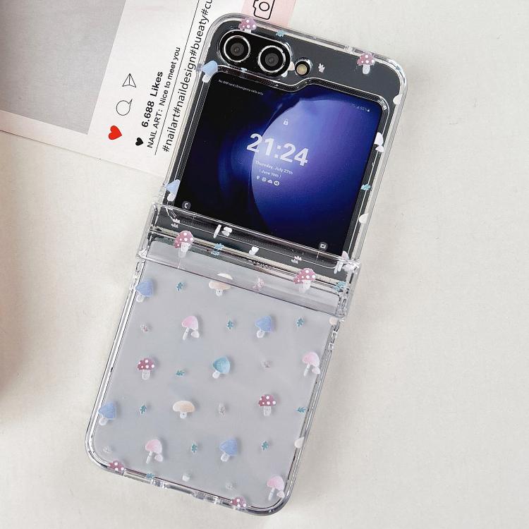 For Samsung Galaxy Z Flip5 Mushroom Pattern Phone Case