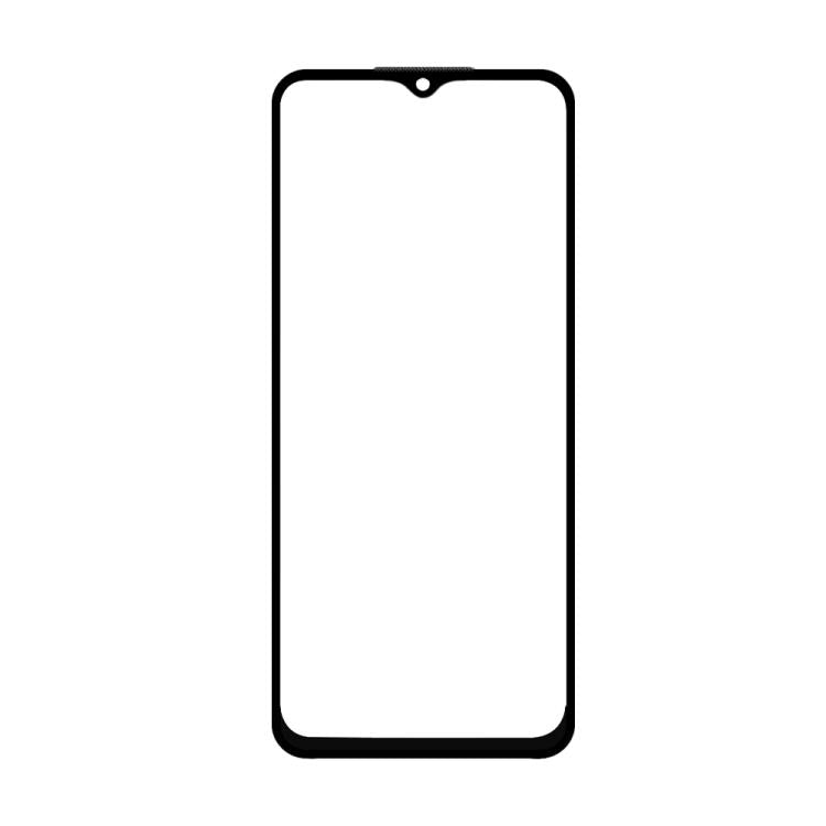 For Infinix Hot 9 Play Do As You Wish Silk Screen Printed HD Tempered Glass Film - Black