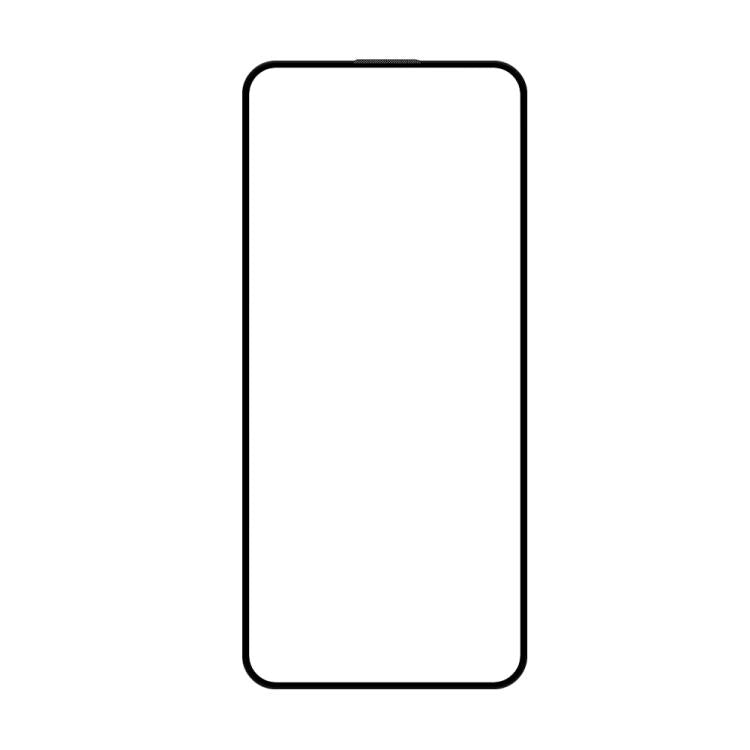 For Infinix Hot 11s Do As You Wish Silk Screen Printed HD Tempered Glass Film - Black
