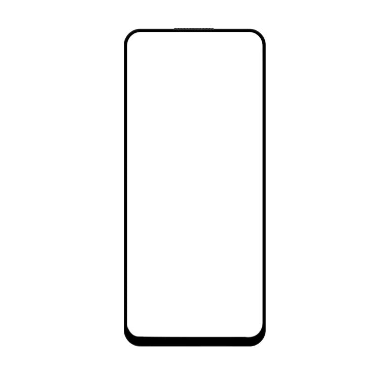 For Infinix Hot 20 Play Do As You Wish Silk Screen Printed HD Tempered Glass Film - Black