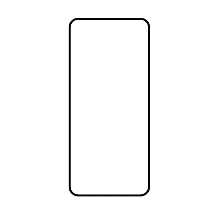 For Infinix Hot 50 5G Do As You Wish Silk Screen Printed HD Tempered Glass Film - Black