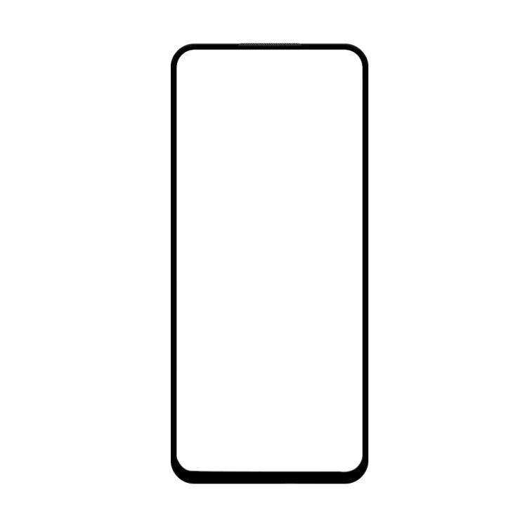 For Infinix Note 8 Do As You Wish Silk Screen Printed HD Tempered Glass Film - Black