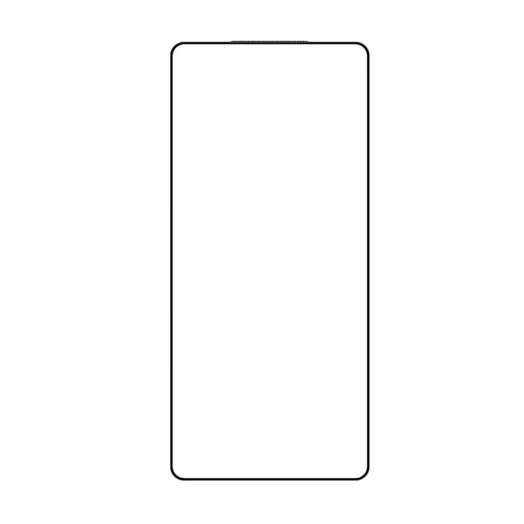 For Infinix Note 50 Pro 4G Do As You Wish Silk Screen Printed HD Tempered Glass Film - Black