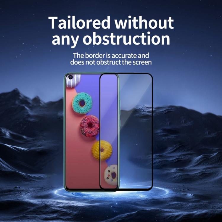 For Infinix S5 Do As You Wish Silk Screen Printed HD Tempered Glass Film - Black