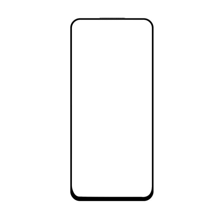 For Infinix S5 Lite Do As You Wish Silk Screen Printed HD Tempered Glass Film - Black