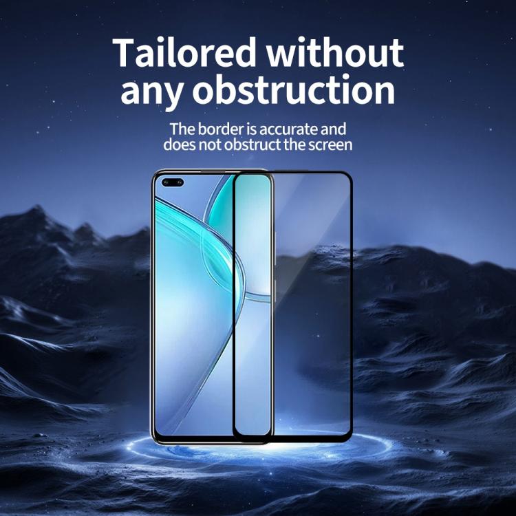 For Infinix Zero 8i Do As You Wish Silk Screen Printed HD Tempered Glass Film - Black