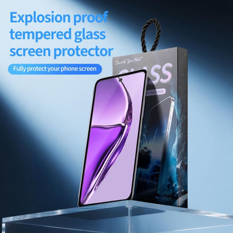 For Infinix Hot 20s 5pcs / Pack Do As You Wish Silk Screen Printed HD Tempered Glass Film - Black