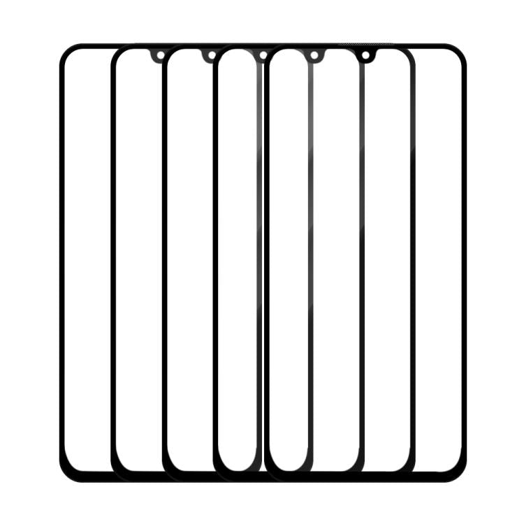 For Infinix Note 12 2023 5pcs / Pack Do As You Wish Silk Screen Printed HD Tempered Glass Film - Black