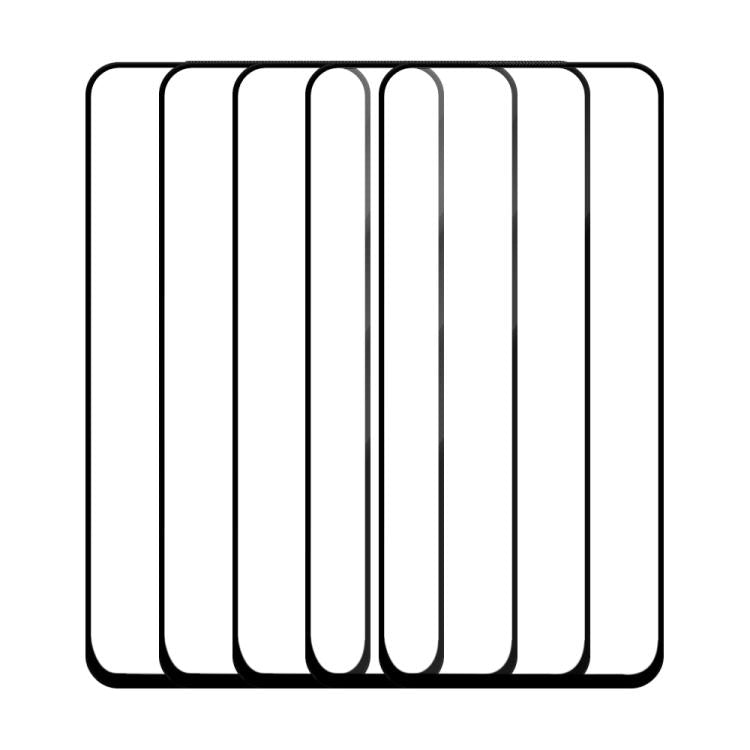 For Infinix S5 Lite 5pcs / Pack Do As You Wish Silk Screen Printed HD Tempered Glass Film - Black
