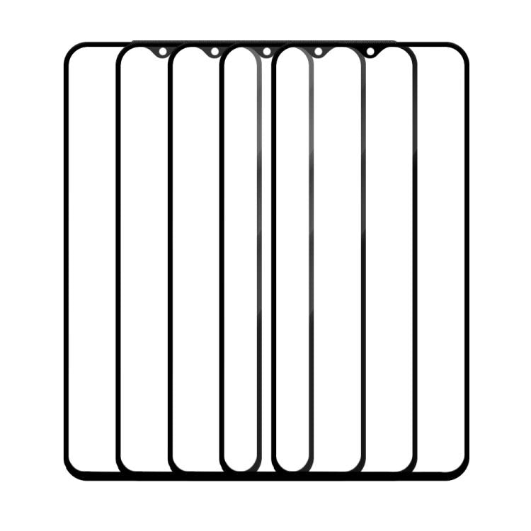 For Infinix Smart 5 5pcs / Pack Do As You Wish Silk Screen Printed HD Tempered Glass Film - Black