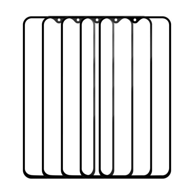 For Infinix Smart 6 Plus 5pcs / Pack Do As You Wish Silk Screen Printed HD Tempered Glass Film - Black