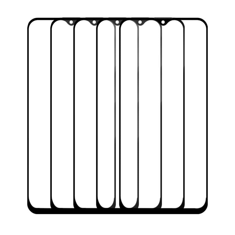 For Infinix Smart 7 HD 5pcs / Pack Do As You Wish Silk Screen Printed HD Tempered Glass Film - Black