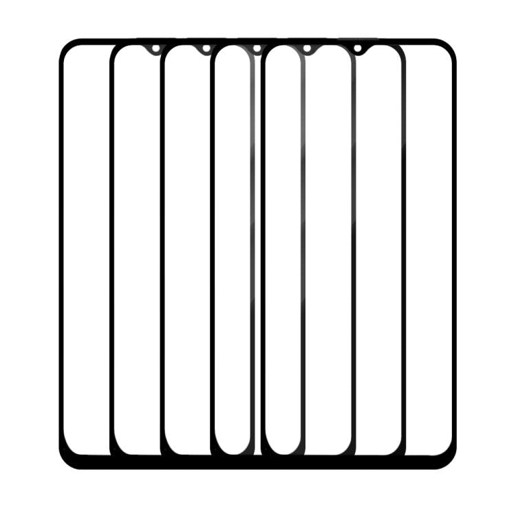 For Infinix Smart 7 Plus 5pcs / Pack Do As You Wish Silk Screen Printed HD Tempered Glass Film - Black