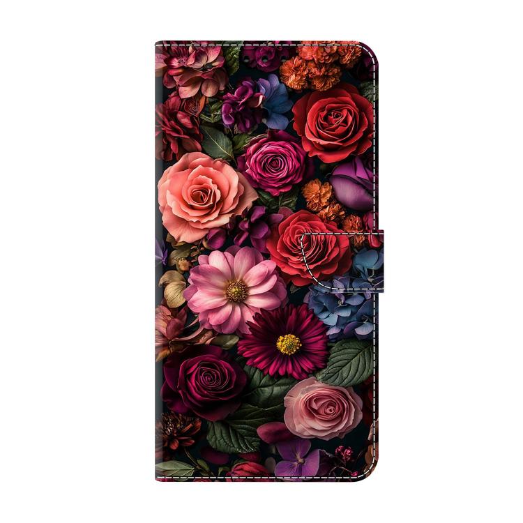 For Samsung Galaxy A37 5G Crystal-Like Painted Vegan Leather Phone Case