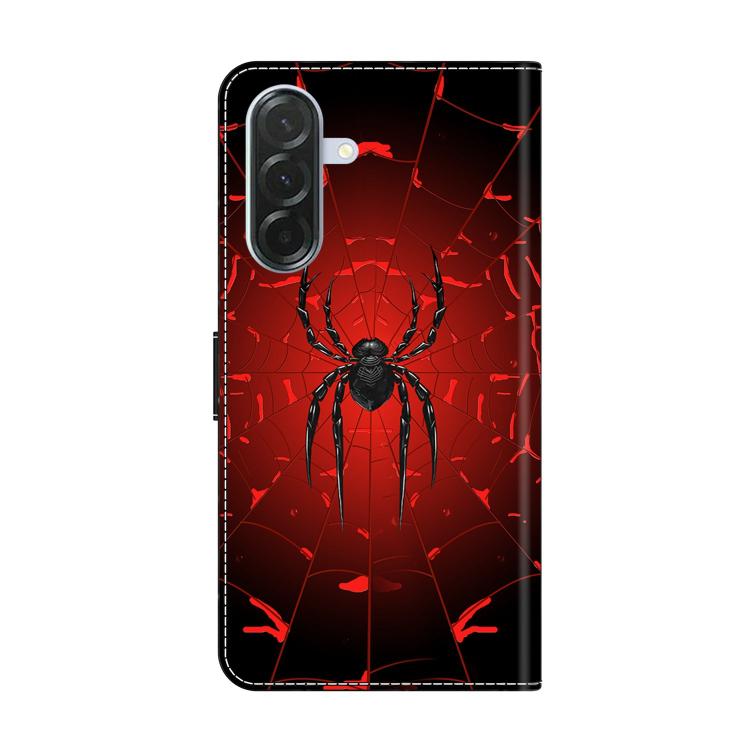 For Samsung Galaxy A37 5G Crystal-Like Painted Vegan Leather Phone Case