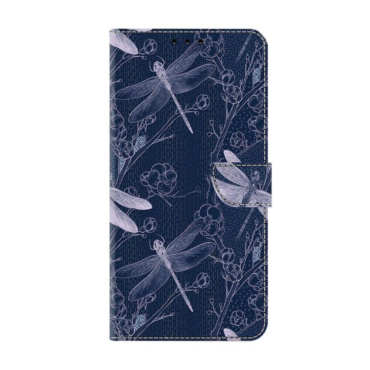 For Samsung Galaxy A37 5G Crystal-Like Painted Vegan Leather Phone Case