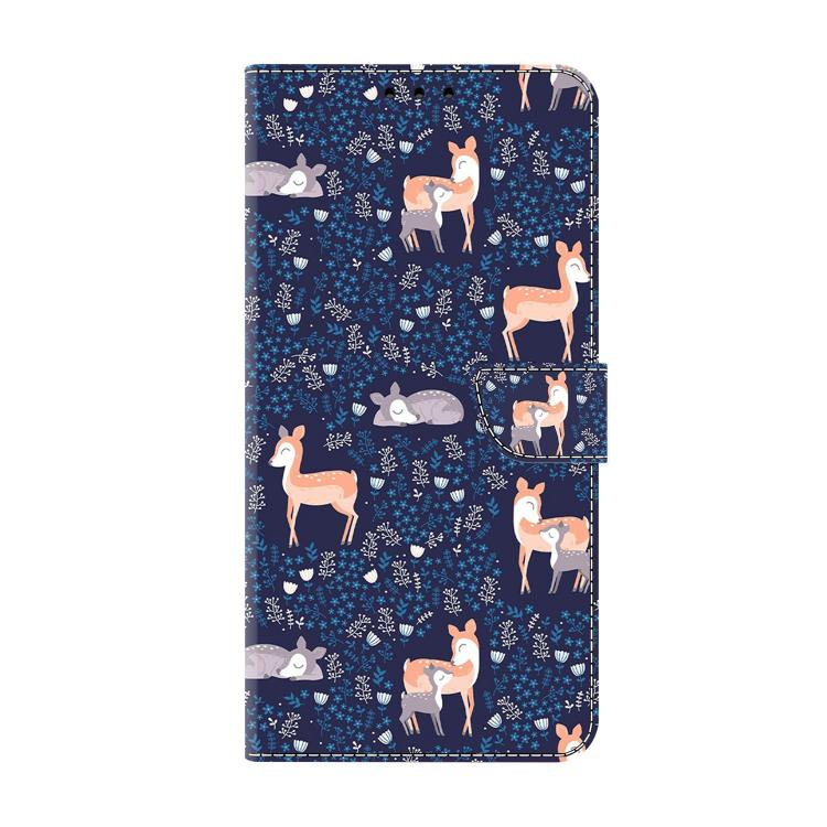 For Samsung Galaxy A57 5G Crystal-Like Painted Vegan Leather Phone Case