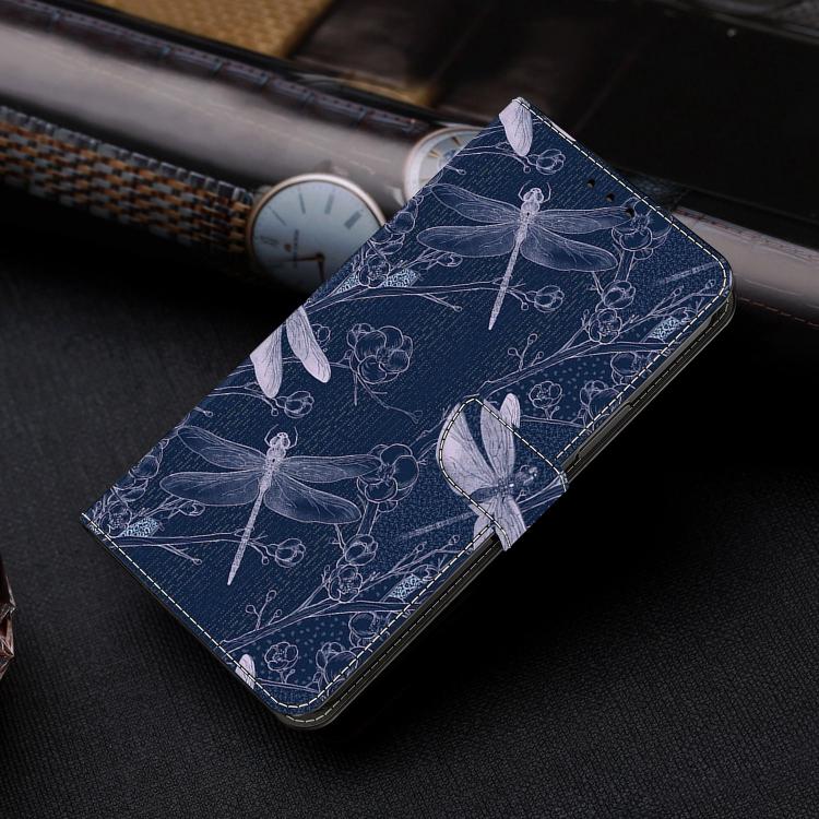 For Samsung Galaxy A57 5G Crystal-Like Painted Vegan Leather Phone Case