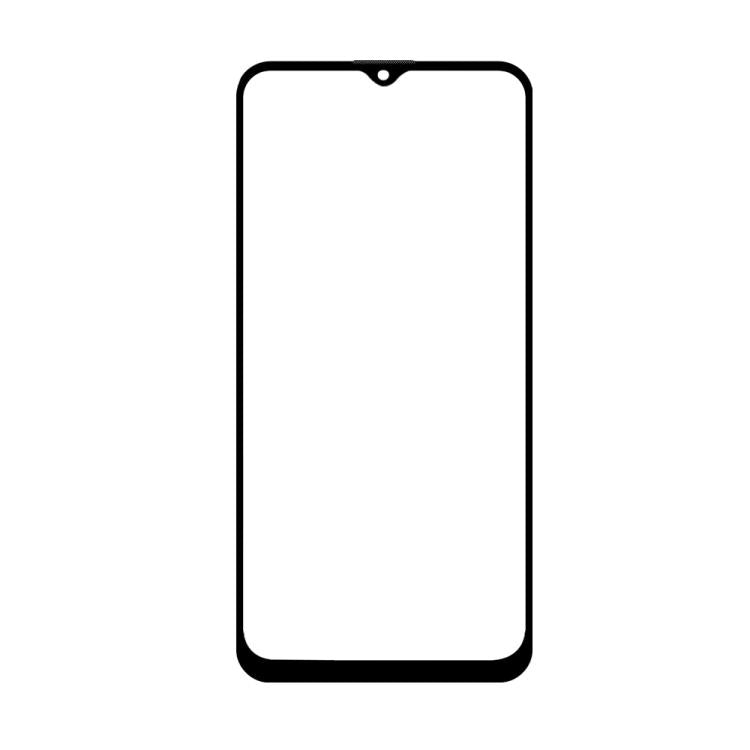 For Tecno Camon 12 Do As You Wish Silk Screen Printed HD Tempered Glass Film - Black