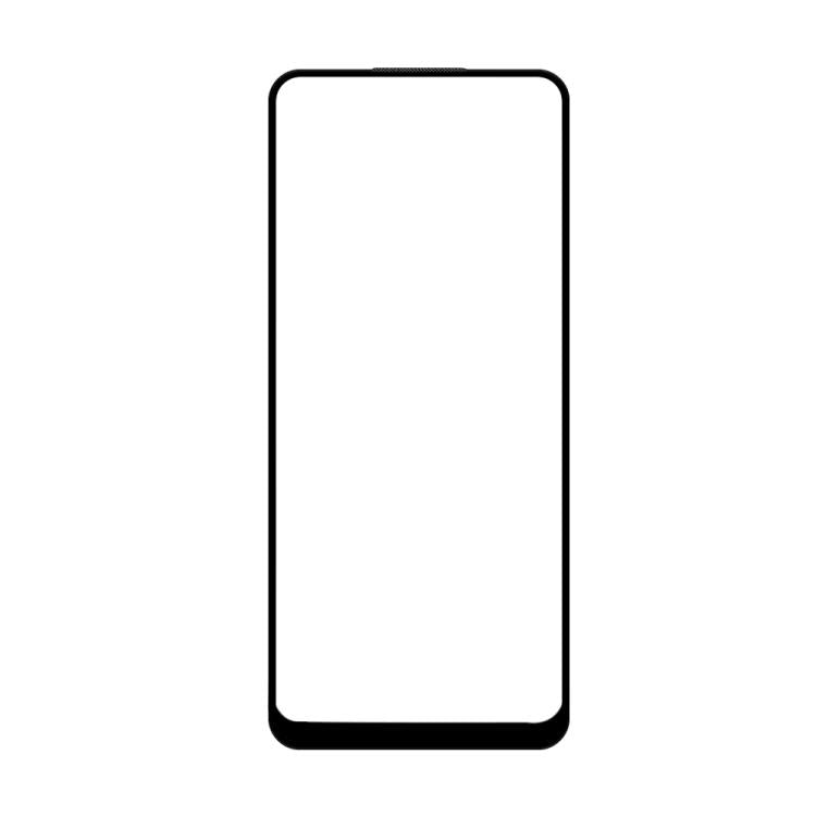 For Tecno Camon 16 Pro Do As You Wish Silk Screen Printed HD Tempered Glass Film - Black
