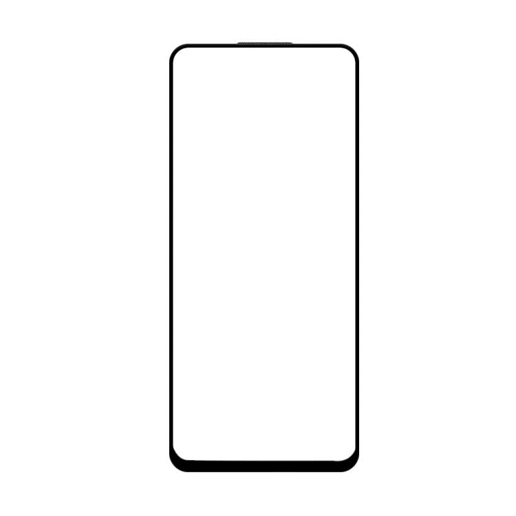 For Tecno Camon 17 Do As You Wish Silk Screen Printed HD Tempered Glass Film - Black
