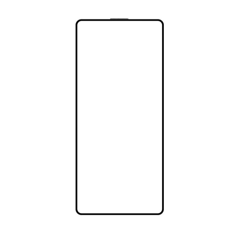 For Tecno Pova 6 Neo 4G Do As You Wish Silk Screen Printed HD Tempered Glass Film - Black