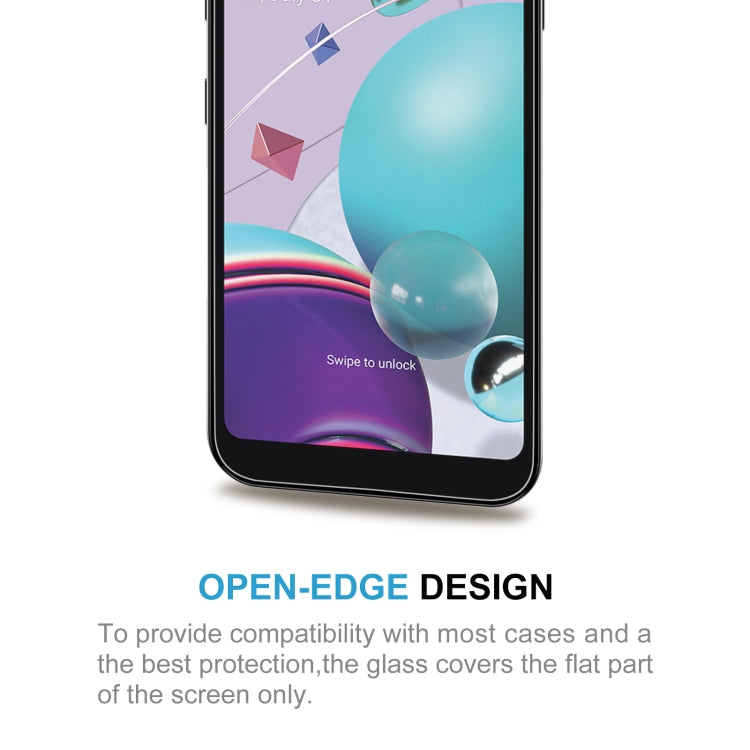 For LG K31 0.26mm 9H 2.5D Tempered Glass Film
