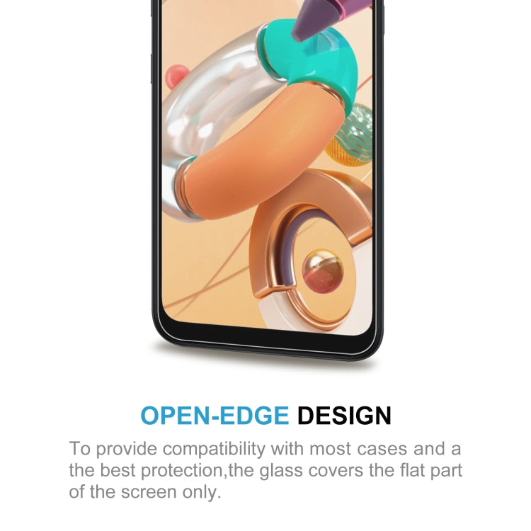 For LG K41S 0.26mm 9H 2.5D Tempered Glass Film