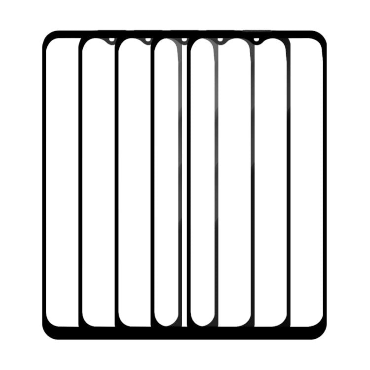 For Tecno Pop 3 Plus 5pcs / Pack Do As You Wish Silk Screen Printed HD Tempered Glass Film - Black