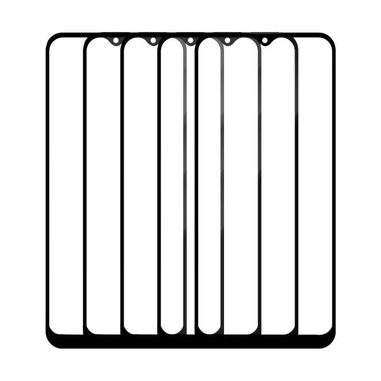 For Tecno Spark 6 Go 5pcs / Pack Do As You Wish Silk Screen Printed HD Tempered Glass Film - Black