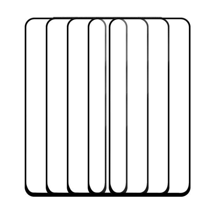 For Tecno Spark Go 1 5pcs / Pack Do As You Wish Silk Screen Printed HD Tempered Glass Film - Black