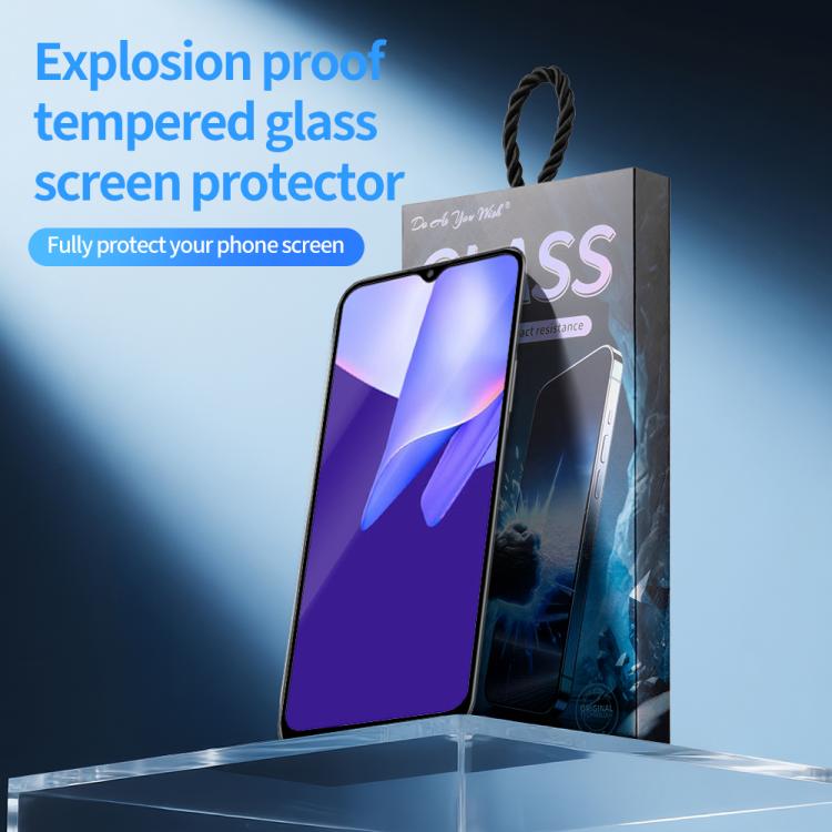 For Tecno Spark Go 2025 5pcs / Pack Do As You Wish Silk Screen Printed HD Tempered Glass Film - Black