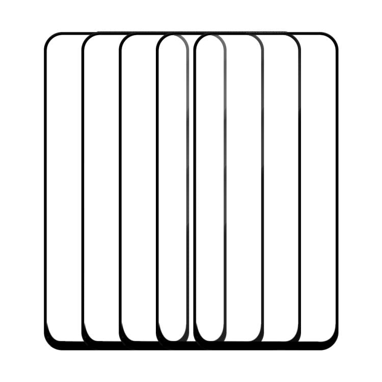 For Tecno Spark Go 1 2025 5pcs / Pack Do As You Wish Silk Screen Printed HD Tempered Glass Film - Black
