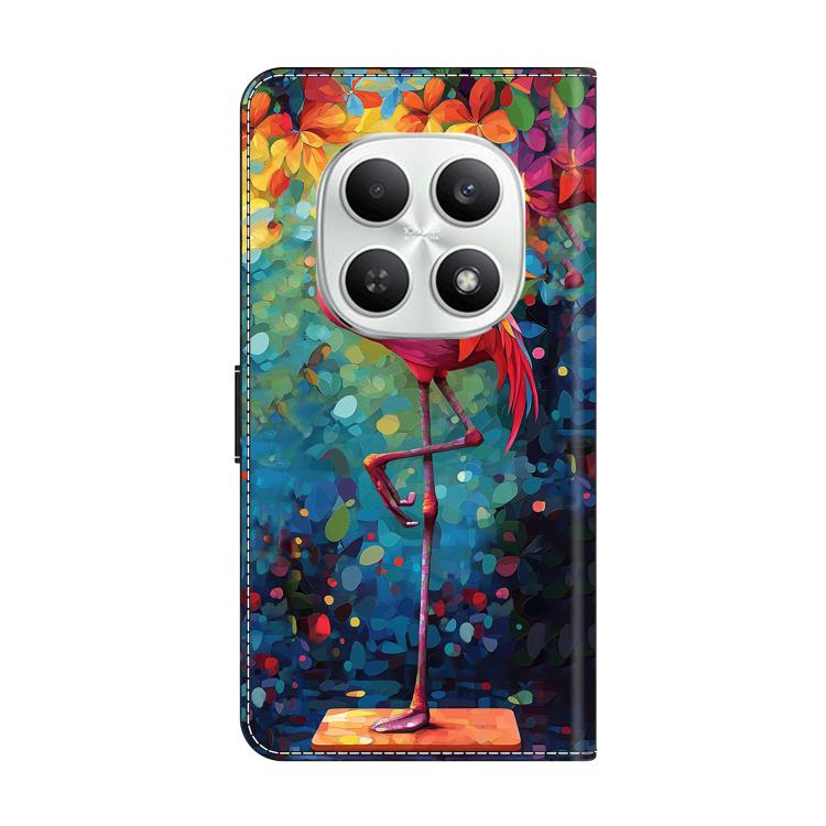 For Redmi Note 15 5G / 4G Global 164mm Crystal-Like Painted Vegan Leather Phone Case