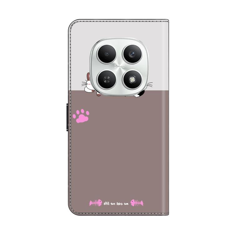 For Redmi Note 15 5G / 4G Global 164mm Crystal-Like Painted Vegan Leather Phone Case